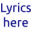 Lyrics Here for IE icon
