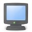 Monitor Off and Lock icon
