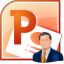 MS PowerPoint Business Slides Template Software icon
