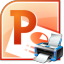 MS PowerPoint Print Multiple Presentations Software icon