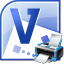 MS Visio Print Multiple Files Software icon