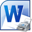 MS Word Fax Cover Sheet Template Software icon
