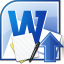 MS Word Insert Lines In Multiple Files Software icon