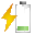 Notebook battery Drain Meter icon