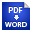 PDF to Word Converter icon