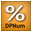 Percent and discount calculator icon