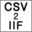 Portable CSV2IIF icon
