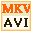 Portable Free MKV to AVI Converter icon
