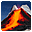 Powerful Volcanoes Free Screensaver icon