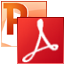PowerPoint PPT to PDF icon