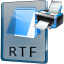 Print Multiple RTF Files Software icon