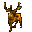 Reindeer 3D icon