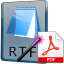 RTF To PDF Converter Software icon