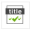 SharePoint Document Auto Title icon