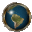 Steampunk Rotating Earth Widget 1