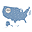 USA Map Locator icon