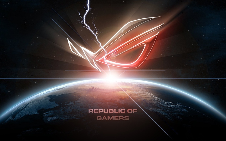 Asus ROG (Republic of Gamers) Theme for Windows 10