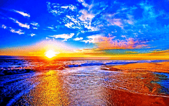 Beach sunset screenshot 11