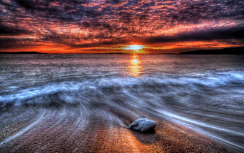 Beach sunset screenshot 13