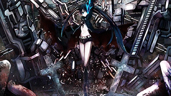 Blackâ˜†Rock Shooter screenshot