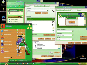 Legend Of Zelda Theme V2.0 screenshot