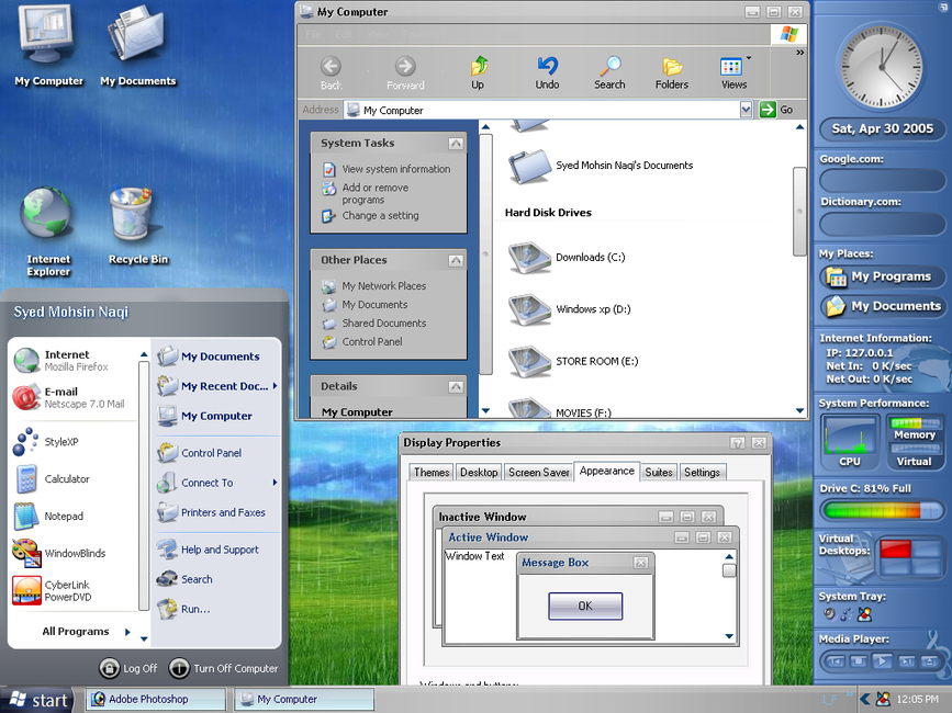 Longhorn 5048 Vs Theme For Windows Xp