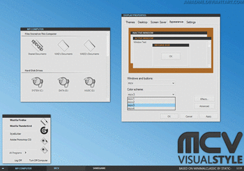 MCV Visualstyle screenshot
