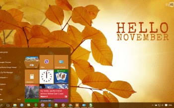 November screenshot