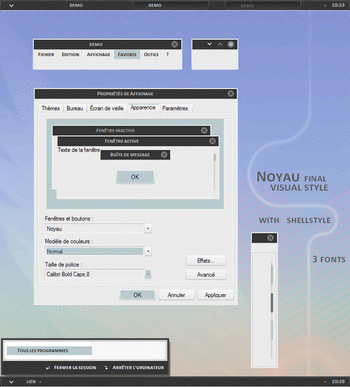 Noyau Visual Style screenshot