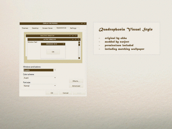 Quadrophonia Visual Style screenshot