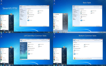 SevenVG RTM Theme For Windows XP screenshot