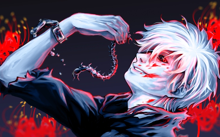 Tokyo Ghoul Theme for Windows 10