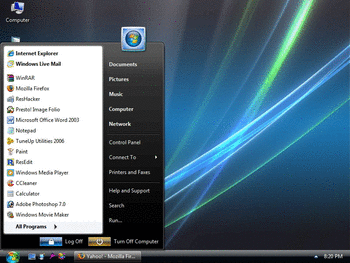 Vista 7 screenshot