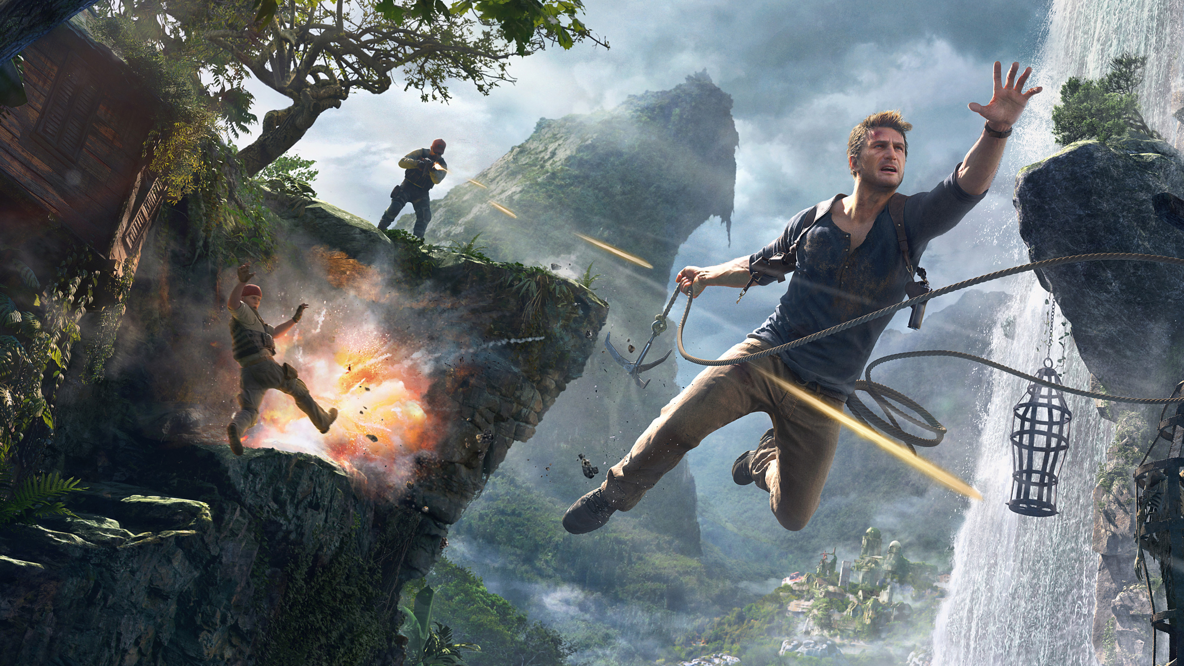 Uncharted 4 A Thiefs End 4k 8k Hd Wallpaper Free Wallpapers