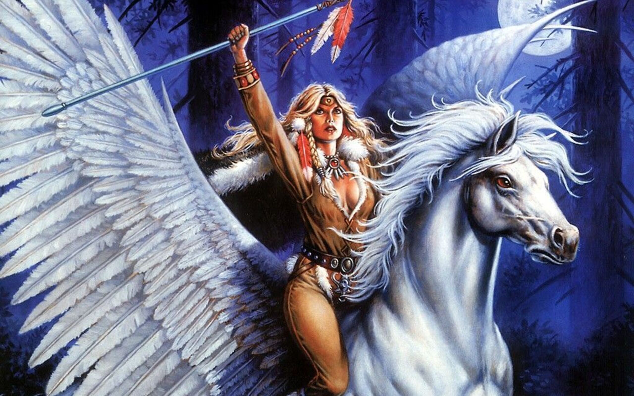 Pegasus By Clyde Caldwell Wallpaper Free Wallpapers Images, Photos, Reviews