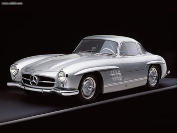 1955 Gullwing Mercedes 300SL screenshot