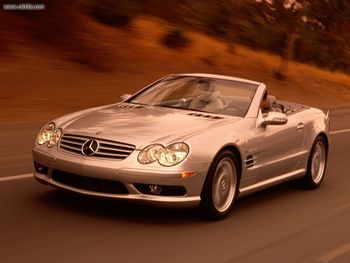 2003 Mercedes SL55 AMG Roadster screenshot