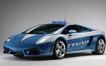 2009 Lamborghini Gallardo LP560 Police Car screenshot