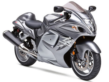 2009 Suzuki Hayabusa GSX 1300 R Silver screenshot