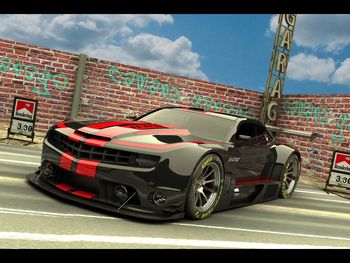 2010 Chevrolet Camaro Alms Style Race Car screenshot