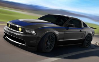 2010 Ford Mustang at SEMA 2009 4 screenshot