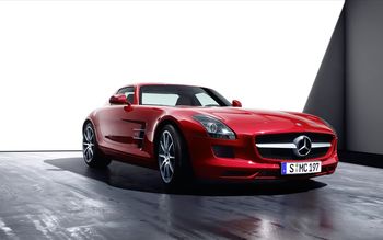 2011 Mercedes Benz SLS 3 screenshot