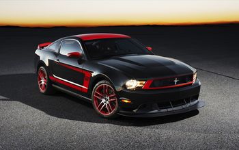 2012 Ford Mustang Boss screenshot