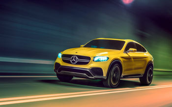 2015 Mercedes Benz GLC Coupe Concept screenshot