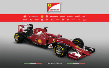 2015 Scuderia Ferrari Formula 1 screenshot