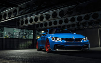 2015 Vorsteiner BMW Yas Marina Blue GTRS4 Anniversary Edition screenshot