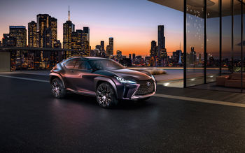 2016 Lexus UX Luxury Crossover Concept 4K screenshot