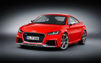 2017 Audi TT RS Coupe screenshot