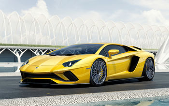 2017 Lamborghini Aventador S 5K screenshot