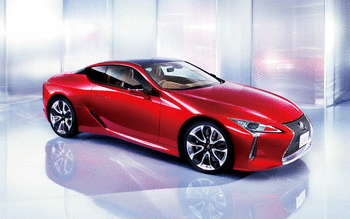 2017 Lexus LC 500 4K screenshot